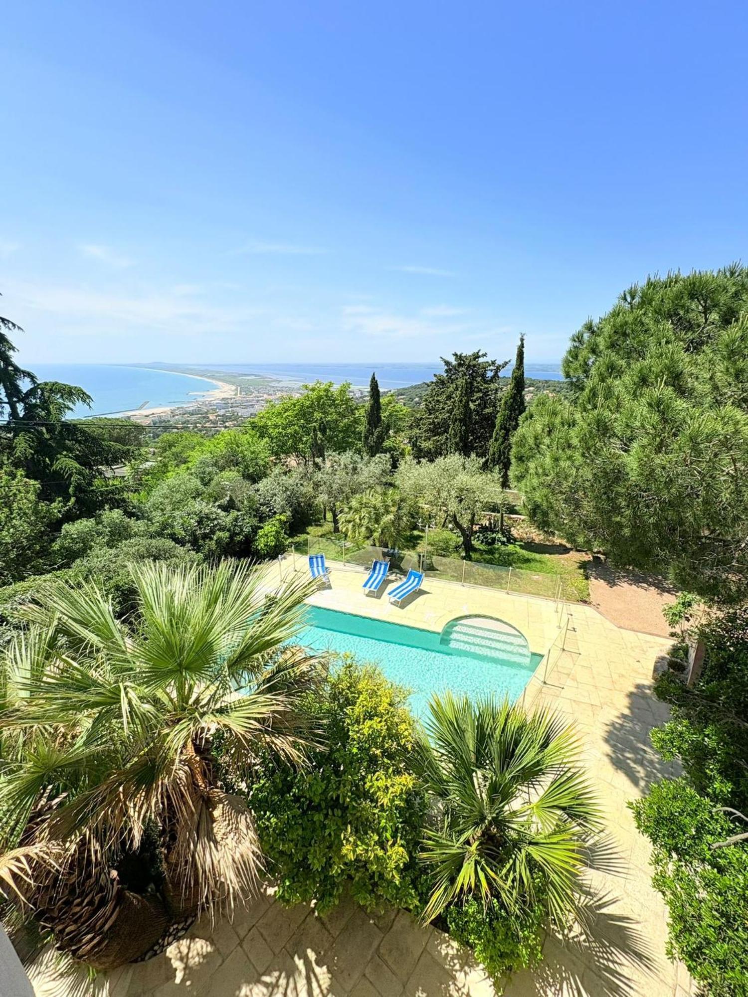Atlantide - Somptueuse Villa Classee 4 Etoiles - Saint-Clair - Vue Exceptionnelle - Piscine Sete Exterior photo
